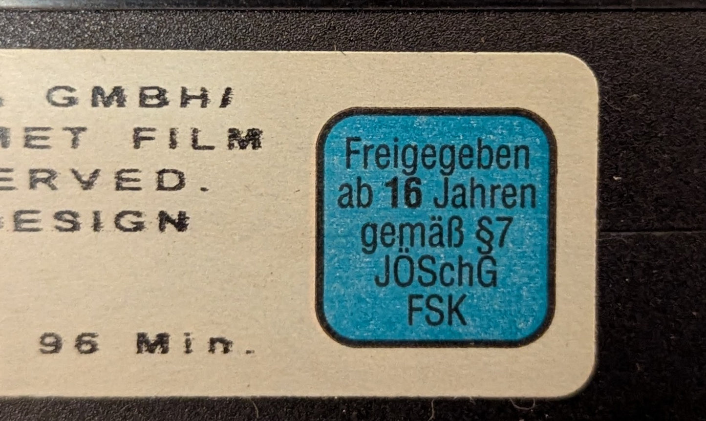 Die stumme Zeugin - Original Videofilm VHS