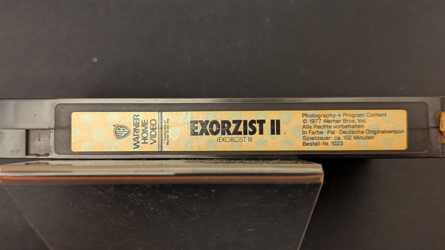 Exorzist II - Der Ketzer - Original Videofilm VHS Linda Blair
