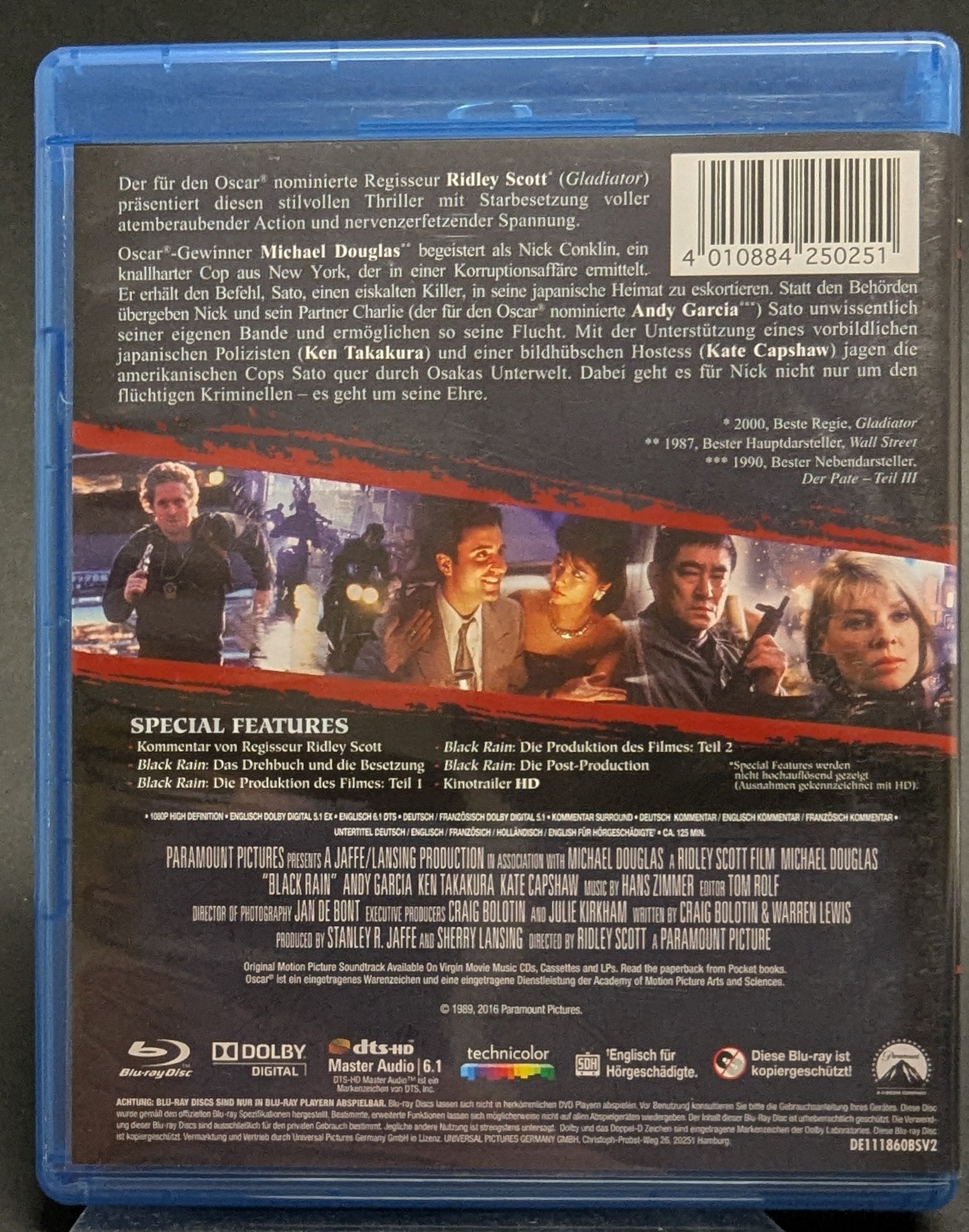 Black Rain - blu-ray Michael Douglas