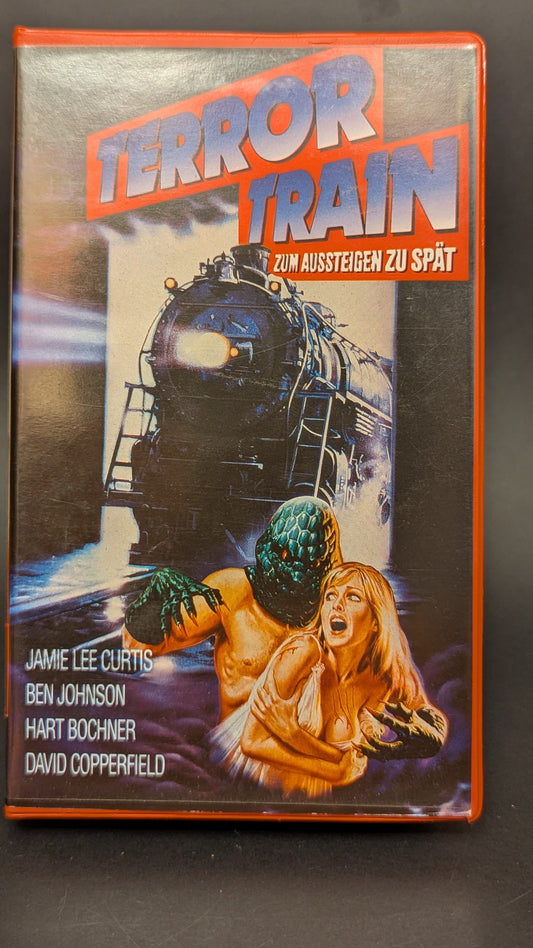 Terror Train - Original Videofilm VHS Jamie Lee Curtis David Copperfield HORROR