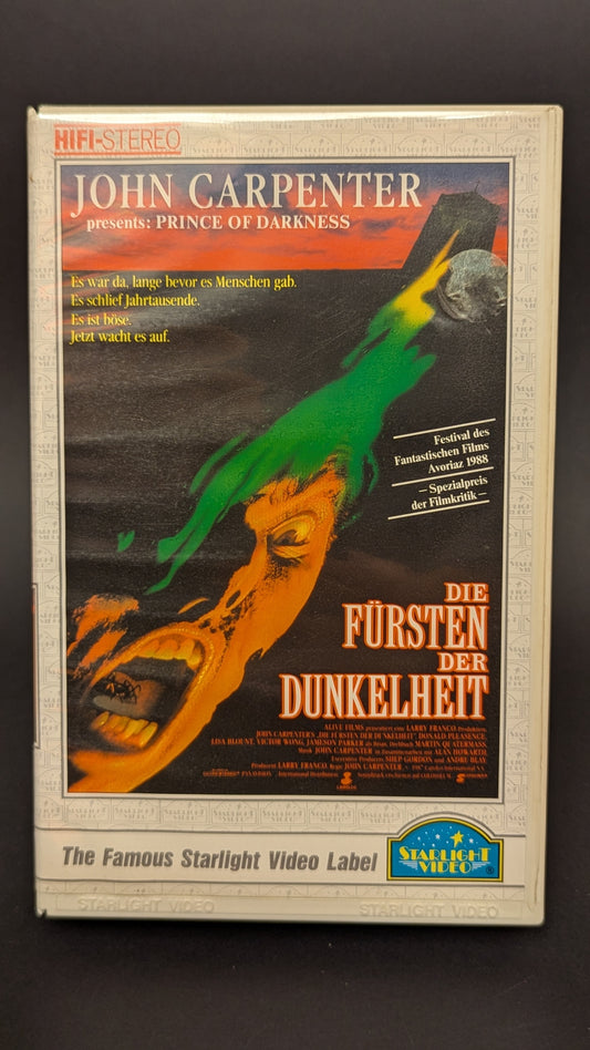 Die Fürsten der Dunkelheit - Original Videofilm VHS John Carpenter HORROR
