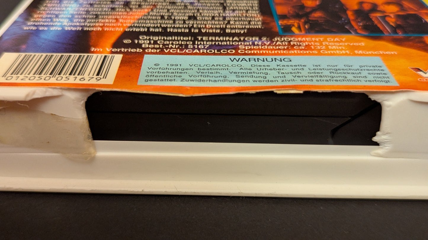 Terminator 2 - Tag der Abrechnung - Original Videofilm VHS Schwarzenegger