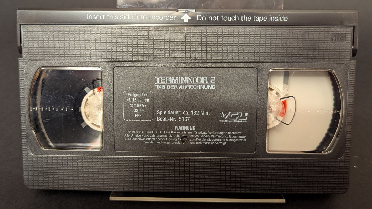 Terminator 2 - Tag der Abrechnung - Original Videofilm VHS Schwarzenegger
