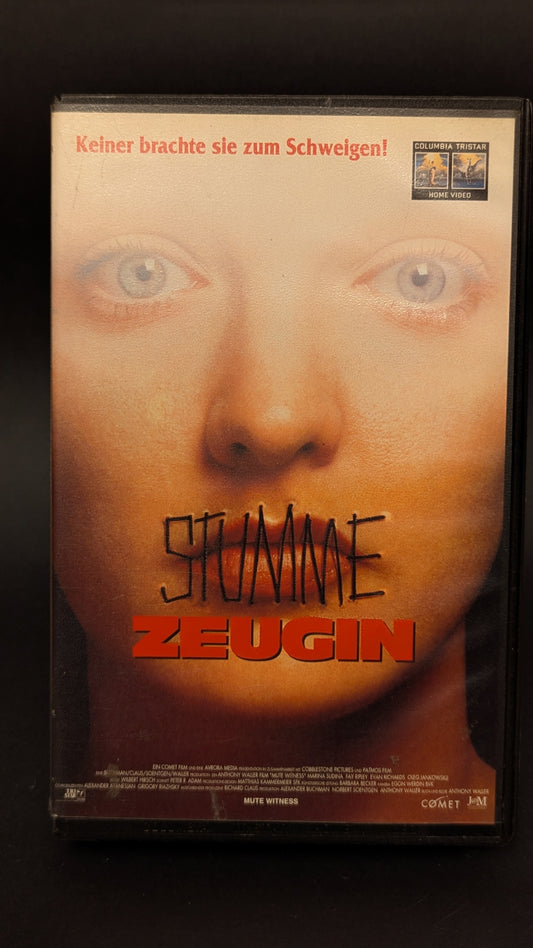 Die stumme Zeugin - Original Videofilm VHS