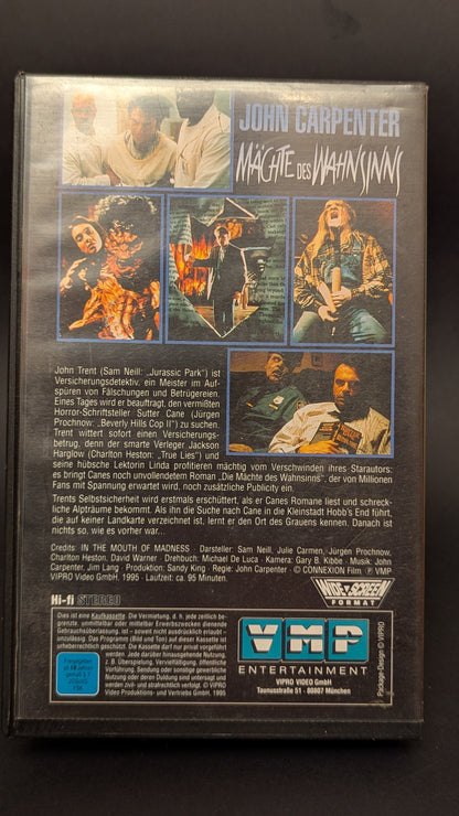 Mächte des Wahnsinns - Original Videofilm VHS VMP HORROR