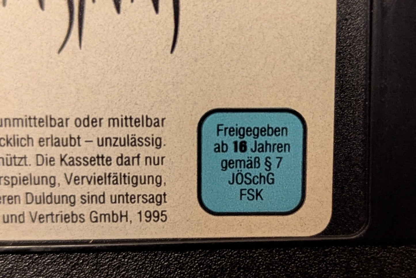 Mächte des Wahnsinns - Original Videofilm VHS VMP HORROR