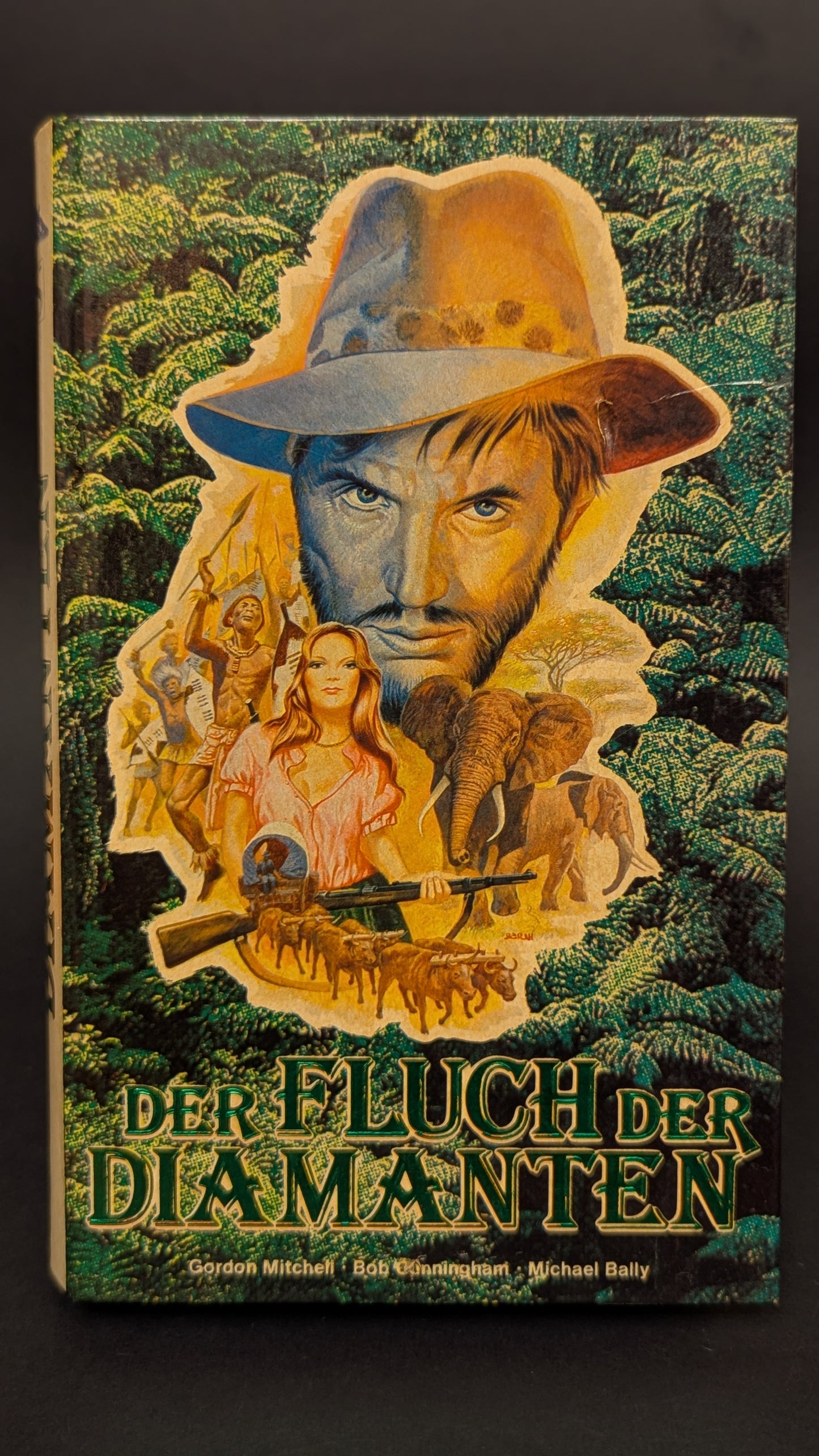 Der Fluch des blauen Diamanten - Original Videofilm VHS