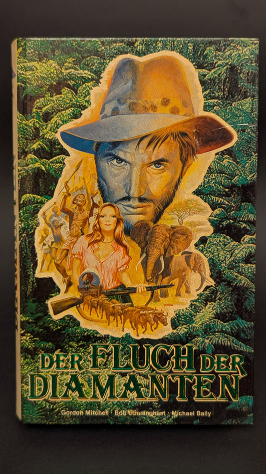 Der Fluch des blauen Diamanten - Original Videofilm VHS