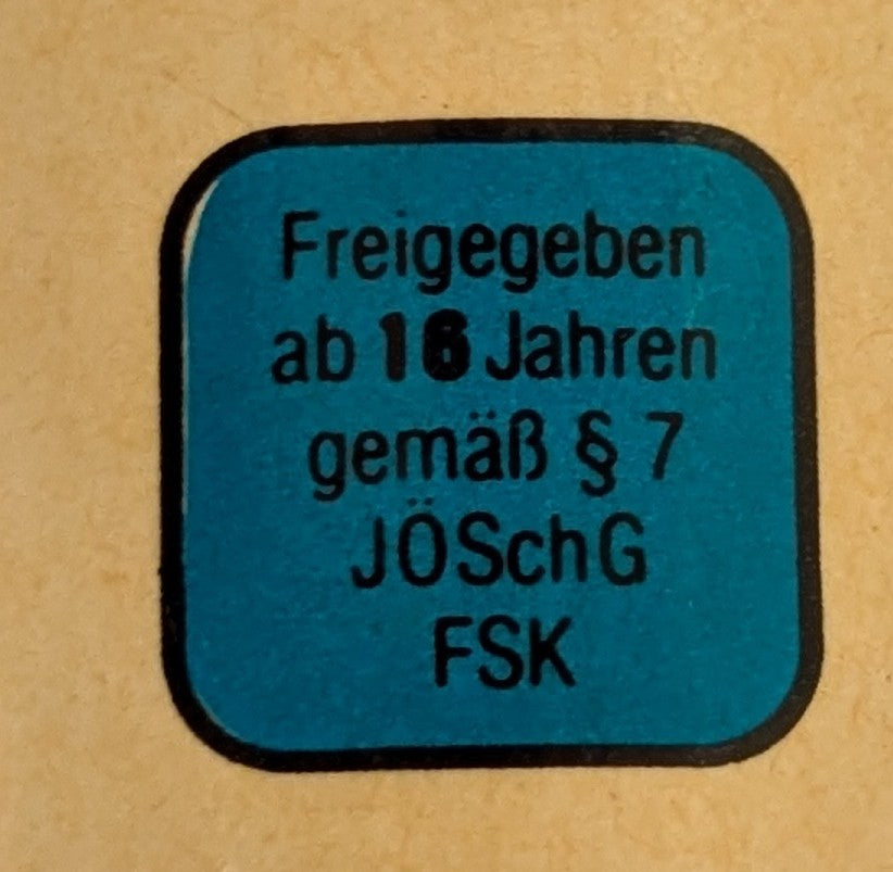 Der Fluch des blauen Diamanten - Original Videofilm VHS