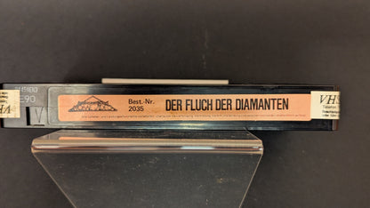 Der Fluch des blauen Diamanten - Original Videofilm VHS
