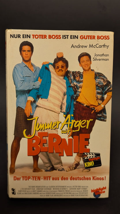 Immer Ärger mit Bernie - Original Videofilm VHS KULT