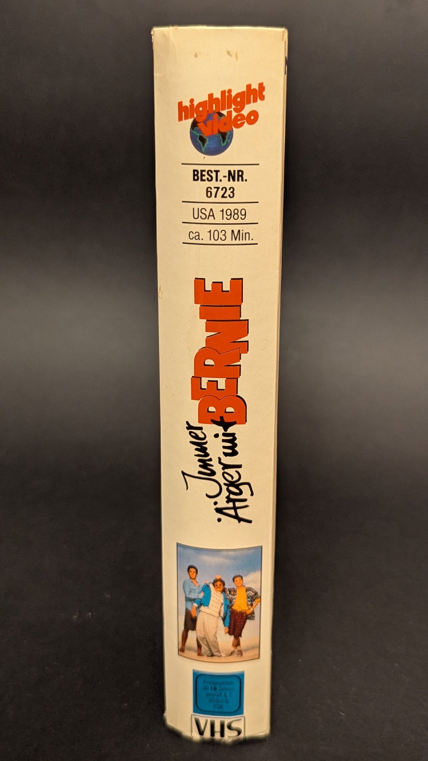 Immer Ärger mit Bernie - Original Videofilm VHS KULT