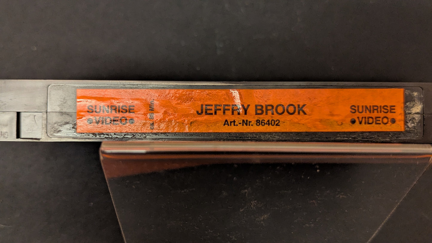 Jeffrey Brook - Original Videofilm VHS