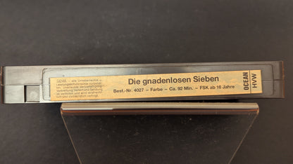 Die gnadenlosen Sieben - Original Videofilm VHS Laura Gemser Gabriele Tinti