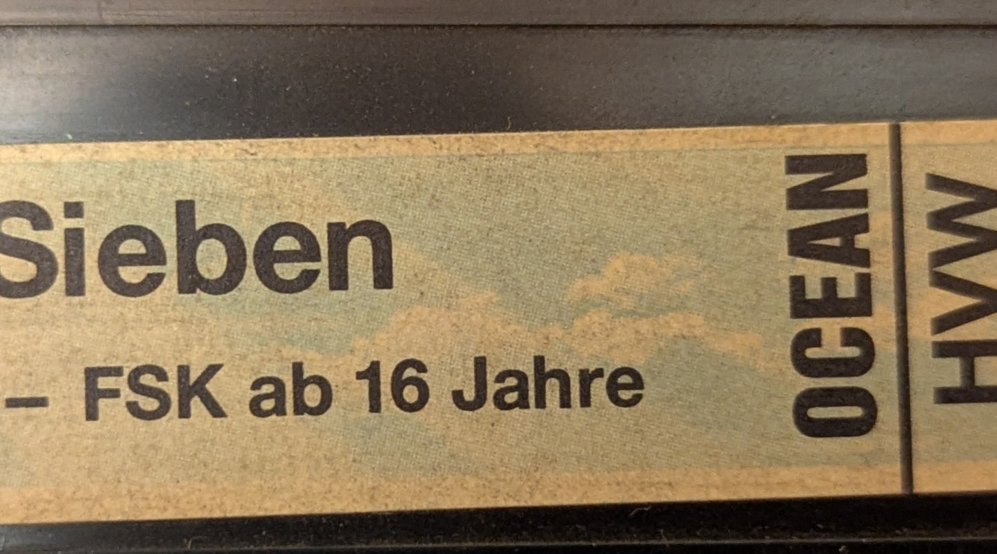 Die gnadenlosen Sieben - Original Videofilm VHS Laura Gemser Gabriele Tinti