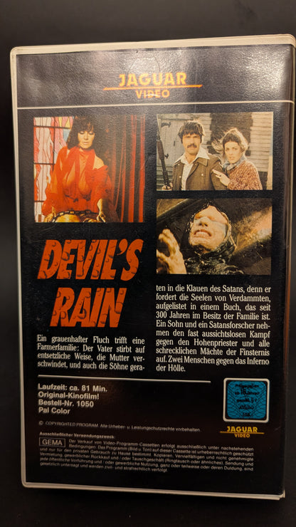 Devil's Rain - Original Videofilm VHS HORROR