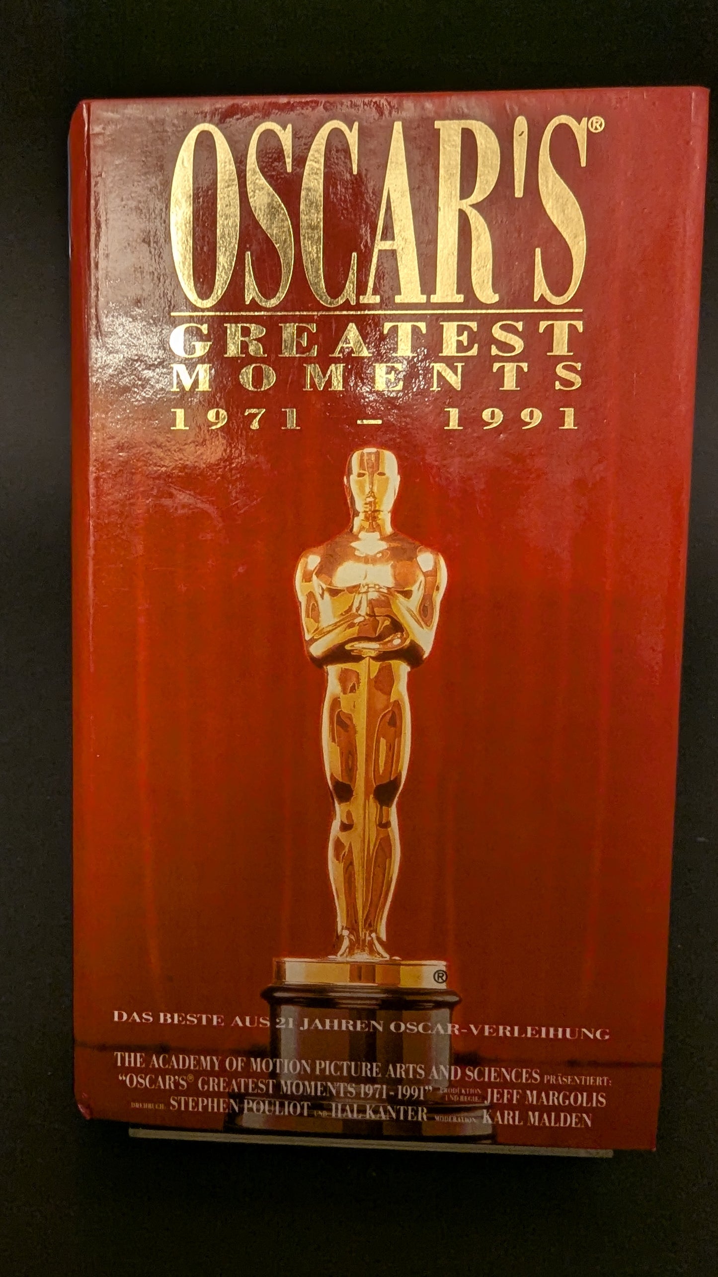 Oscar's Greatest Moments 1971-1991 - Original Videofilm VHS RCA