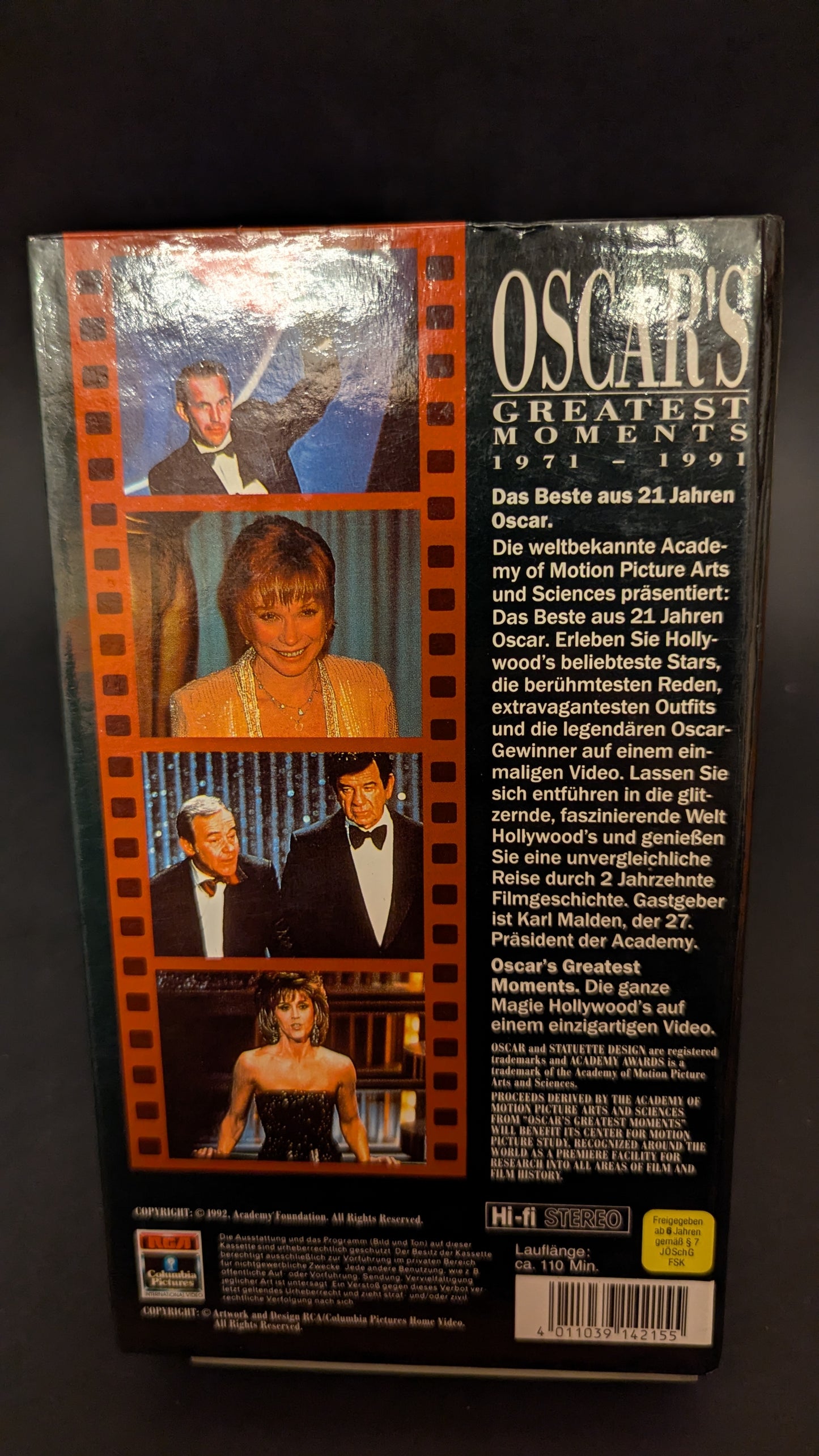 Oscar's Greatest Moments 1971-1991 - Original Videofilm VHS RCA