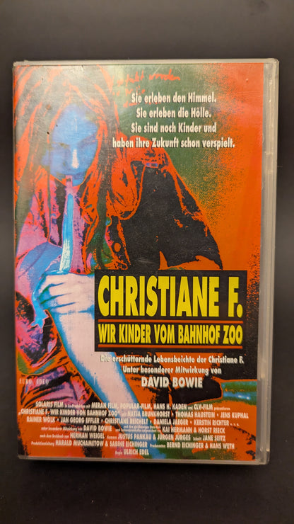 Christiane F. -Wir Kinder vom Bahnhof Zoo - Original Videofilm VHS Euro Video