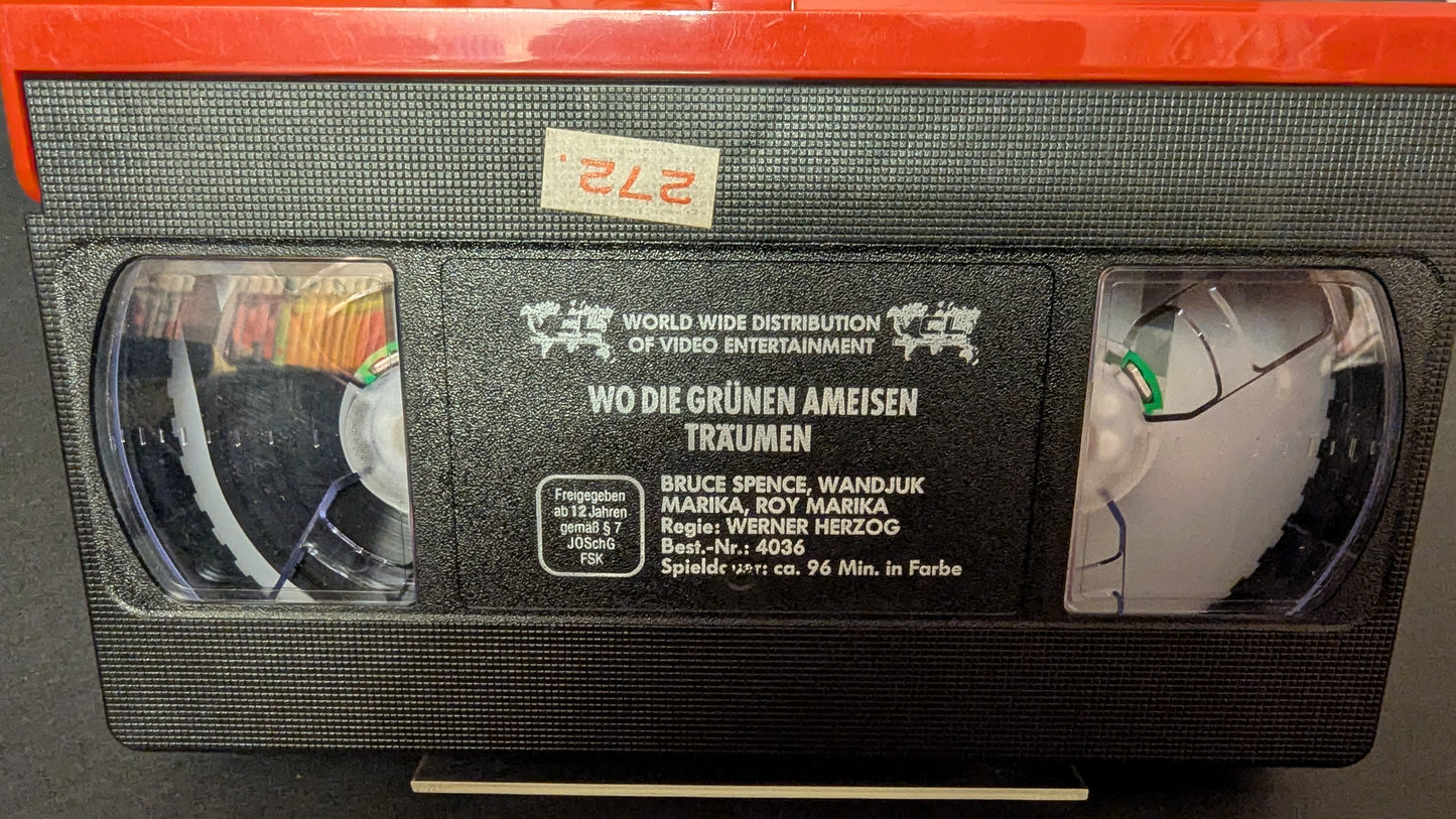 Wo die grünen Ameisen träumen - Original Videofilm VHS Werner Herzog