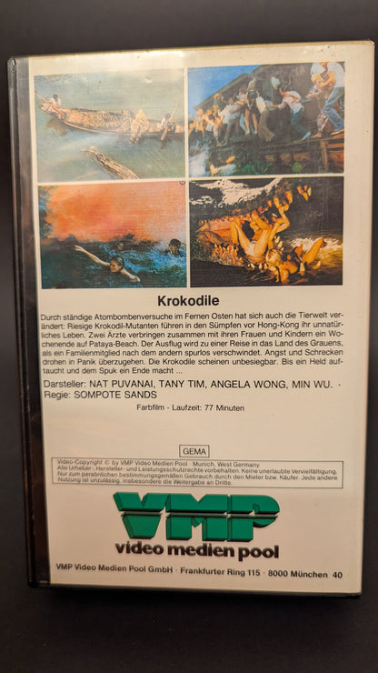 Krokodile - Original Videofilm VHS HORROR VMP