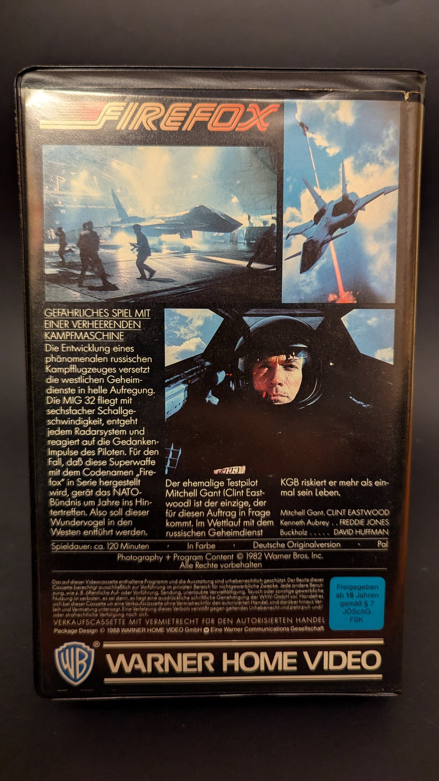 Firefox - Original Videofilm VHS Clint Eastwood
