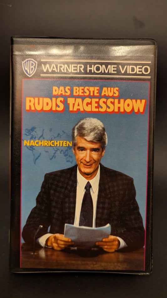 Das beste aus Rudios Tagesschow- Original Videofilm VHS Rudi Carrell