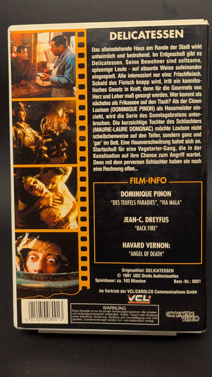 Delicatessen - Original Videofilm VHS VCL