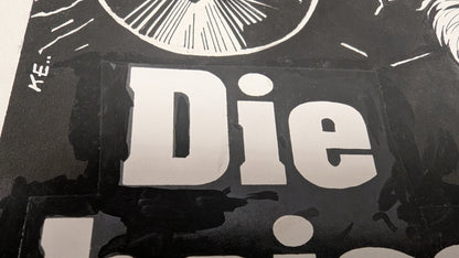 Heiße Masche Chicago 1929 - handgezeichnete Inseratmater EINZELSTÜCK