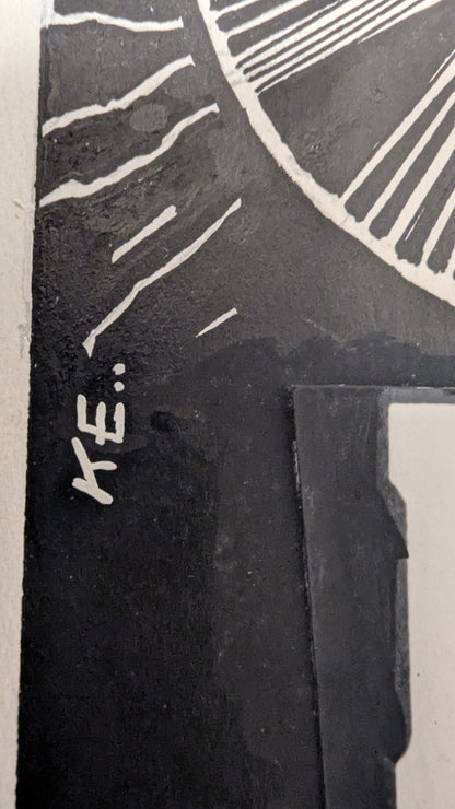 Heiße Masche Chicago 1929 - handgezeichnete Inseratmater EINZELSTÜCK