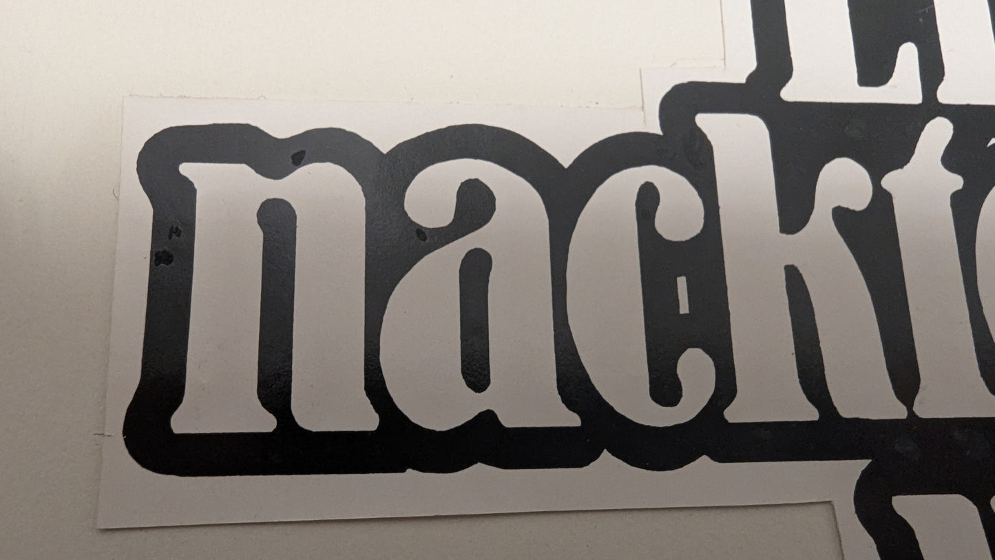 Ein nacktes Mädchen weiß zuviel - handgezeichnete Inseratmater EINZELSTÜCK