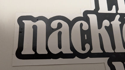 Ein nacktes Mädchen weiß zuviel - handgezeichnete Inseratmater EINZELSTÜCK