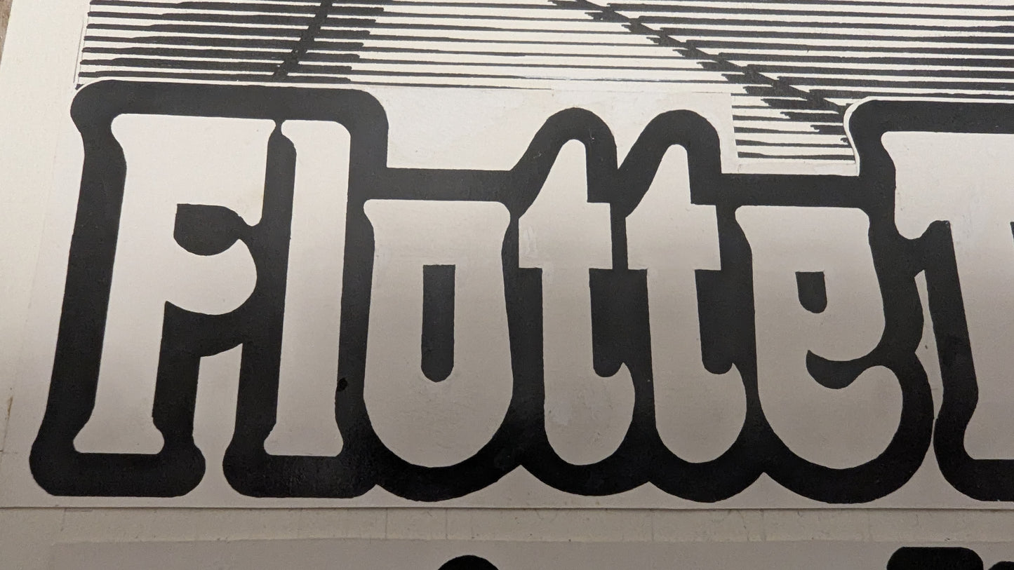 Flotte Teens runter mit den Jeans - handgezeichnete Inseratmater EINZELSTÜCK