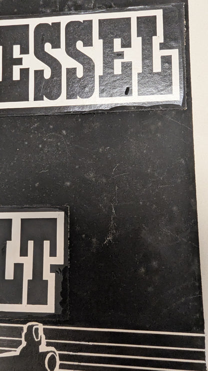 Im Hexenkessel der Gewalt - handgezeichnete Inseratmater EINZELSTÜCK