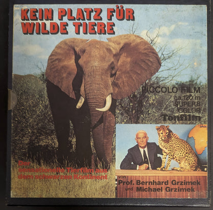 Kein Platz für wilde Tiere - Original Super 8 Film Teil 1-3 in Box-Version (Bernhard Grzimek) Piccolo film