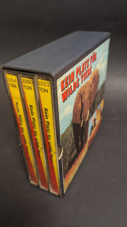 Kein Platz für wilde Tiere - Original Super 8 Film Teil 1-3 in Box-Version (Bernhard Grzimek) Piccolo film
