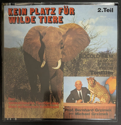Kein Platz für wilde Tiere - Original Super 8 Film Teil 1-3 in Box-Version (Bernhard Grzimek) Piccolo film