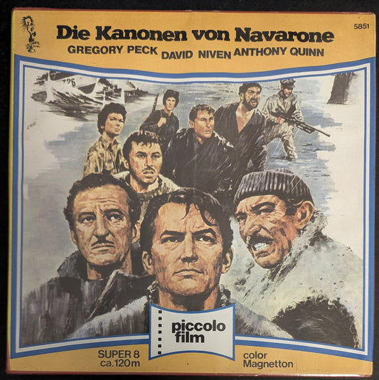 Die Kanonen von Navarone - Original Super 8 Film Piccolo film ca. 120m