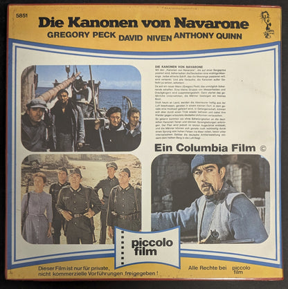 Die Kanonen von Navarone - Original Super 8 Film Piccolo film ca. 120m