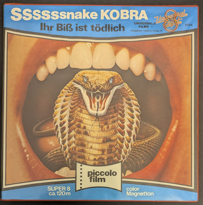 Ssssnake Kobra - Original Super 8 Film Piccolo film ca. 120m HORROR