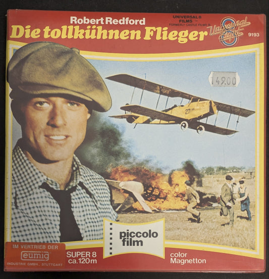 Die tollkühnen Flieger - Original Super 8 Film Piccolo film ca. 120m Robert Redford