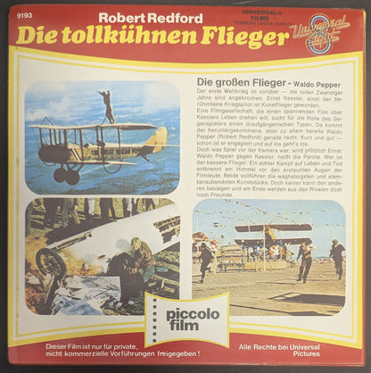 Die tollkühnen Flieger - Original Super 8 Film Piccolo film ca. 120m Robert Redford