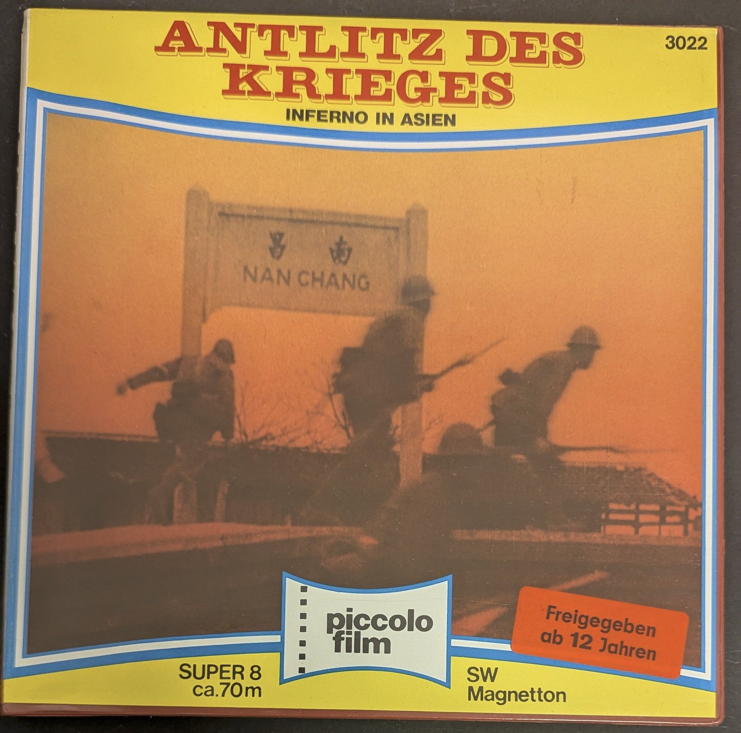 Antlitz des Krieges - Inferno in Asien - Original Super 8 Film Piccolo film ca. 70m
