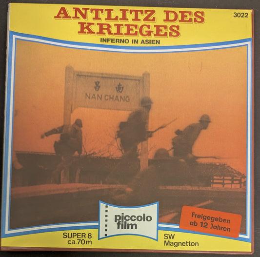 Antlitz des Krieges - Inferno in Asien - Original Super 8 Film Piccolo film ca. 70m