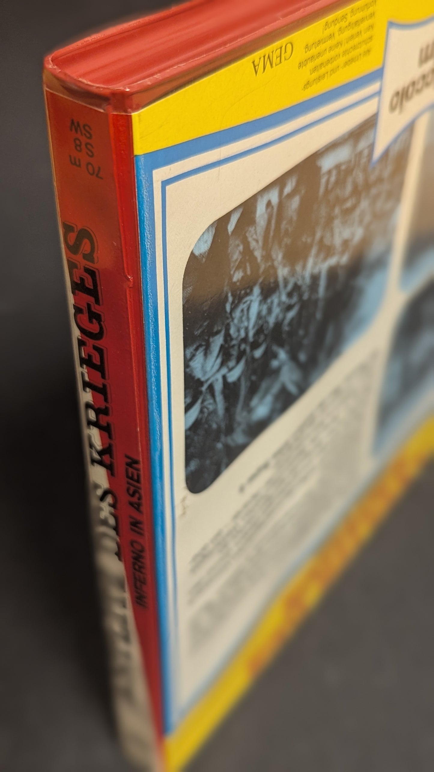 Antlitz des Krieges - Inferno in Asien - Original Super 8 Film Piccolo film ca. 70m