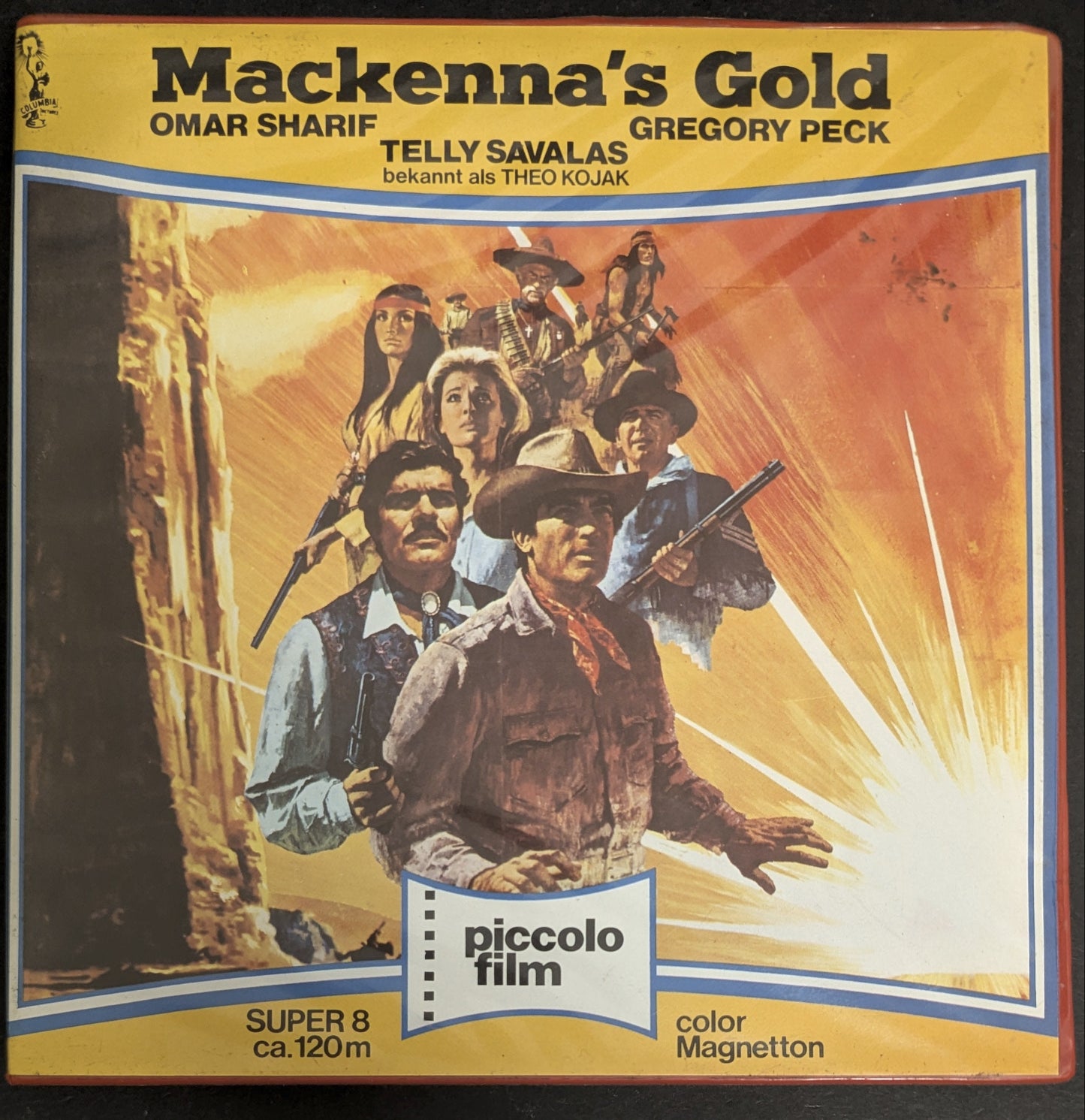 Mackenna's Gold - Original Super 8 Film Piccolo film ca. 120m Omar Sharif