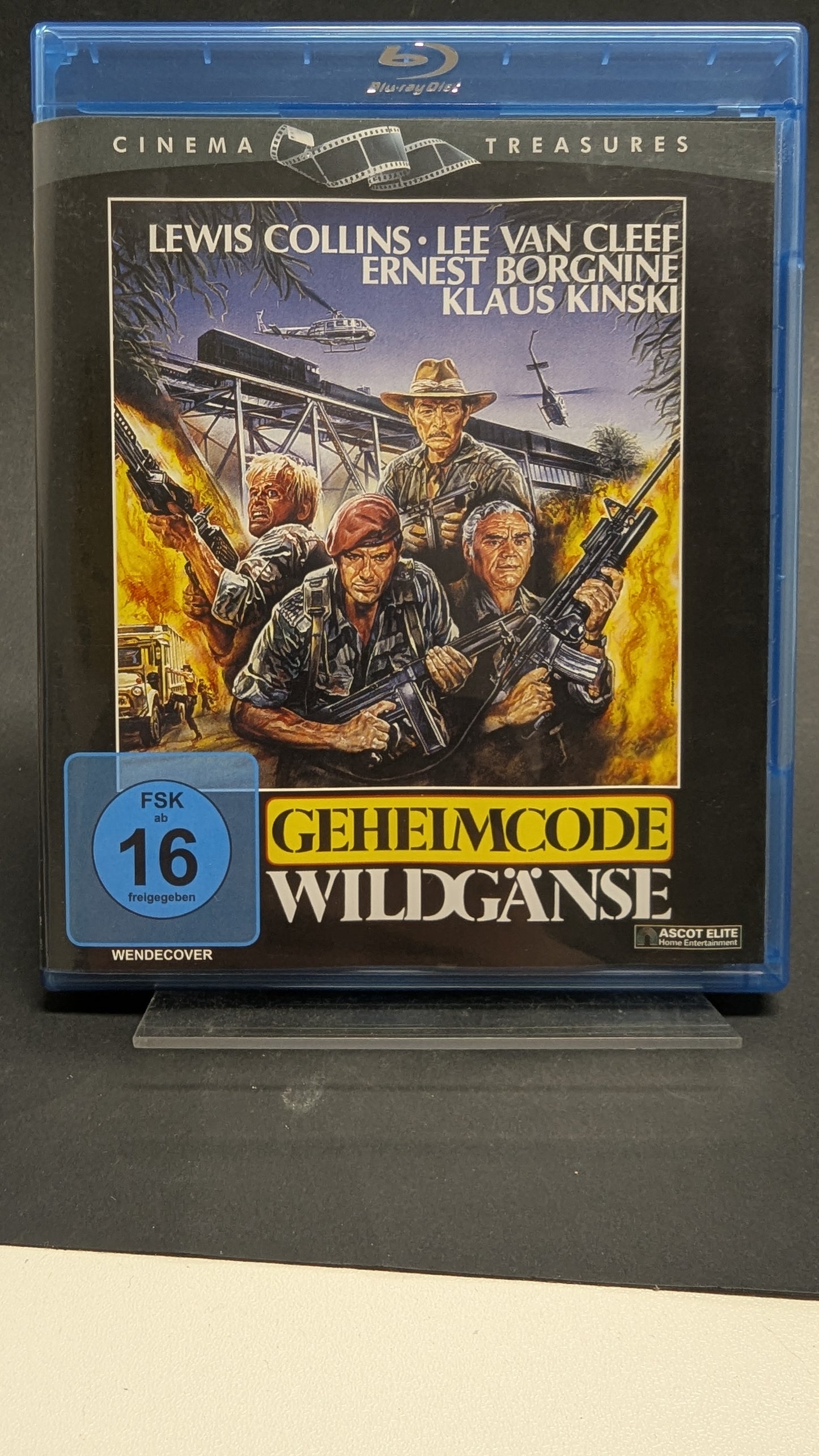 Geheimcode Wildgänse - blu-ray Klaus Kinski -uncut-