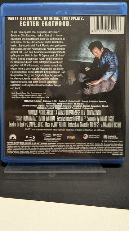 Flucht von Alcatraz - blu-ray Clint Eastwood