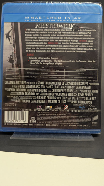 Captain Phillips - blu-ray NEU OVP! Tom Hanks