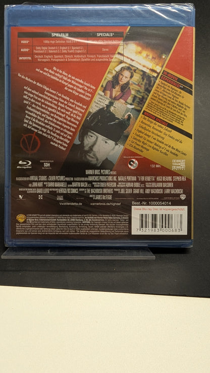 V wie Vendetta - blu-ray NEU OVP!